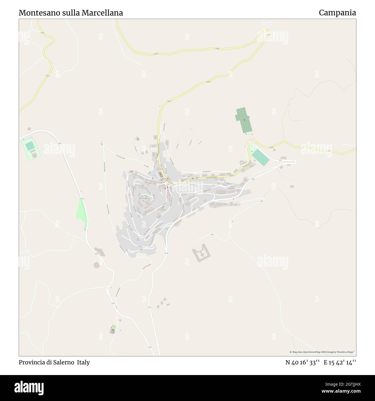 Montesano map hires stock photography and images Alamy