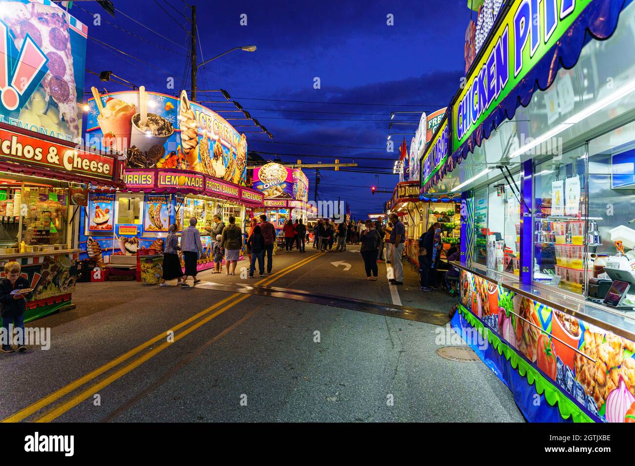 New Holland, PA, USA September 30, 2021 Thousands attend the annual