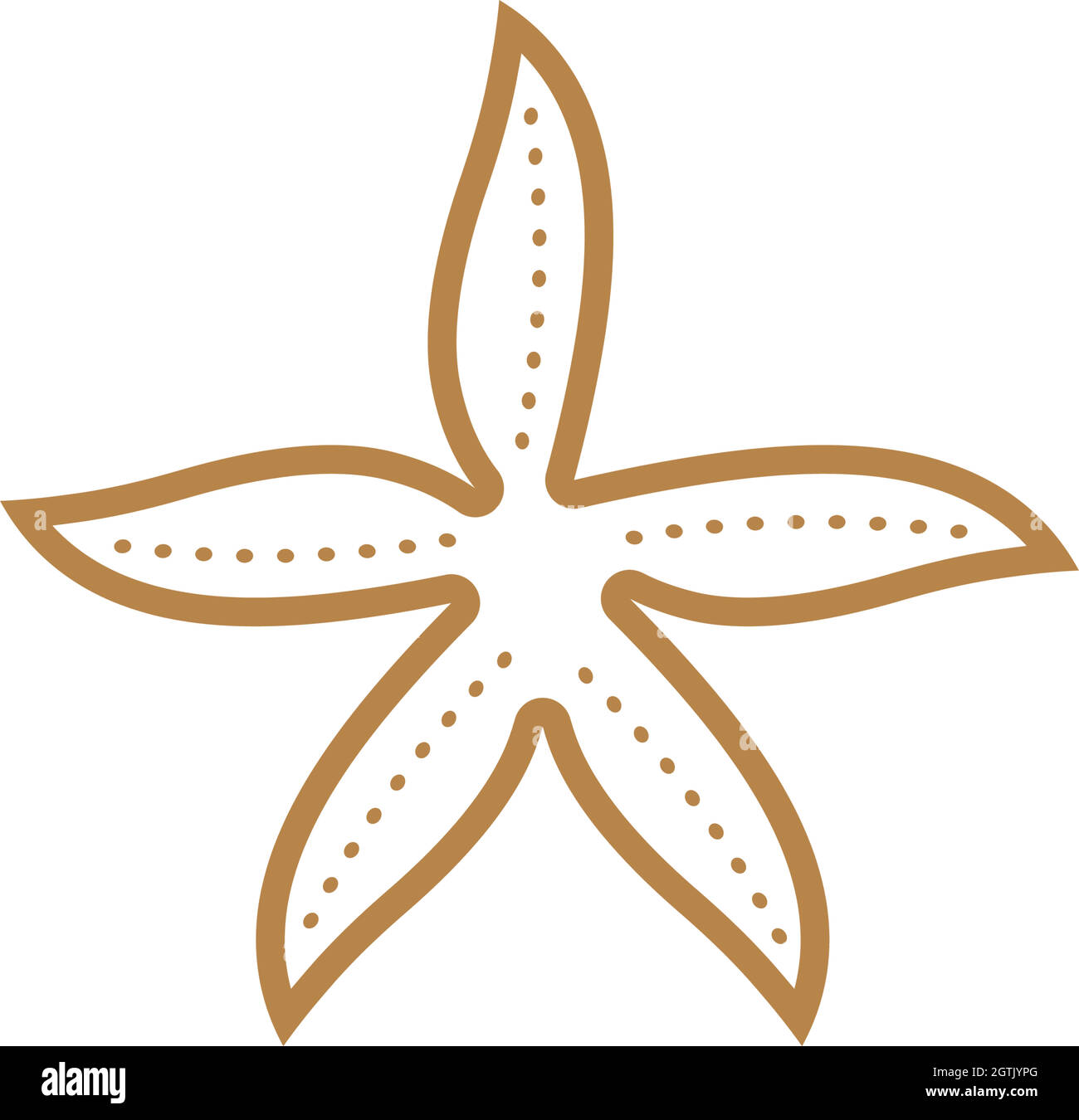 starfish vector illustration design Stock Vector