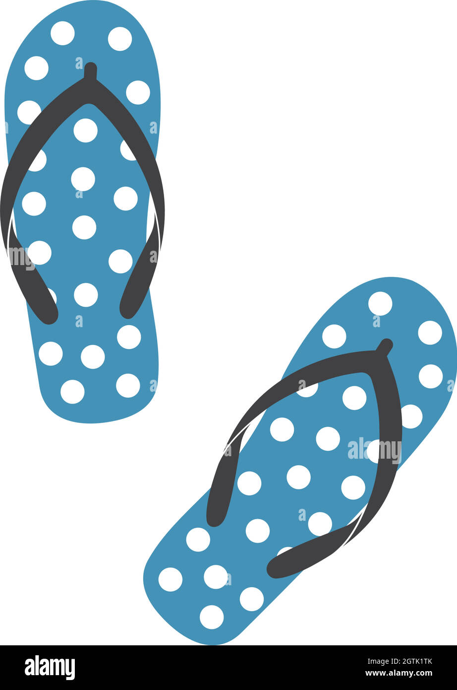 slippers vector icon illustration design Stock Vector