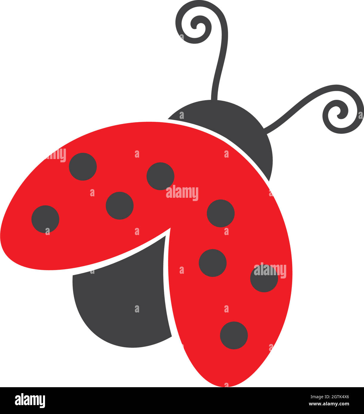 Free Vector  Cute ladybug animal cartoon sticker