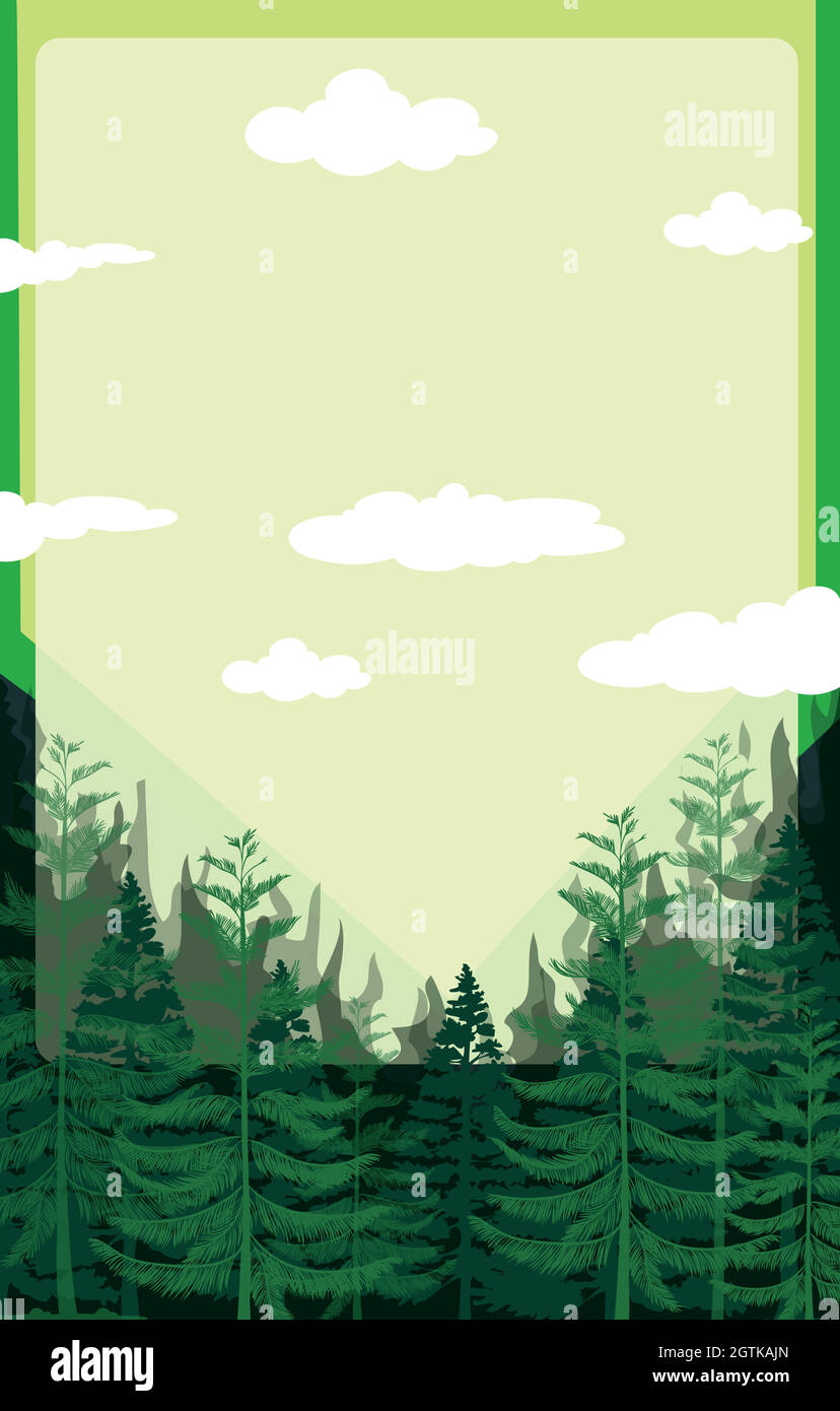 Forest green Stock Vector Images - Alamy