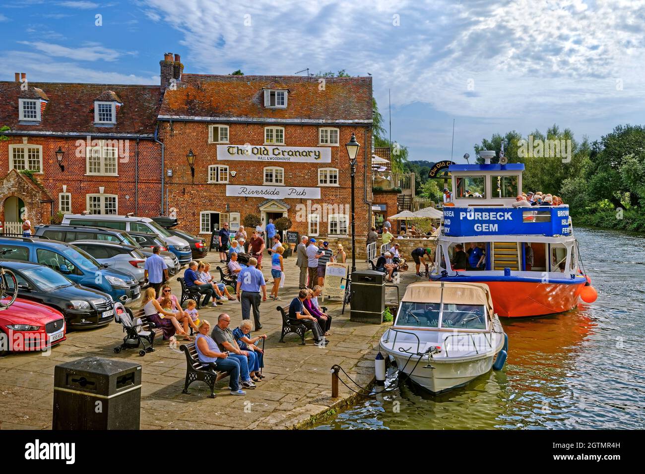 Poole harbour tour boat hires stock photography and images Alamy