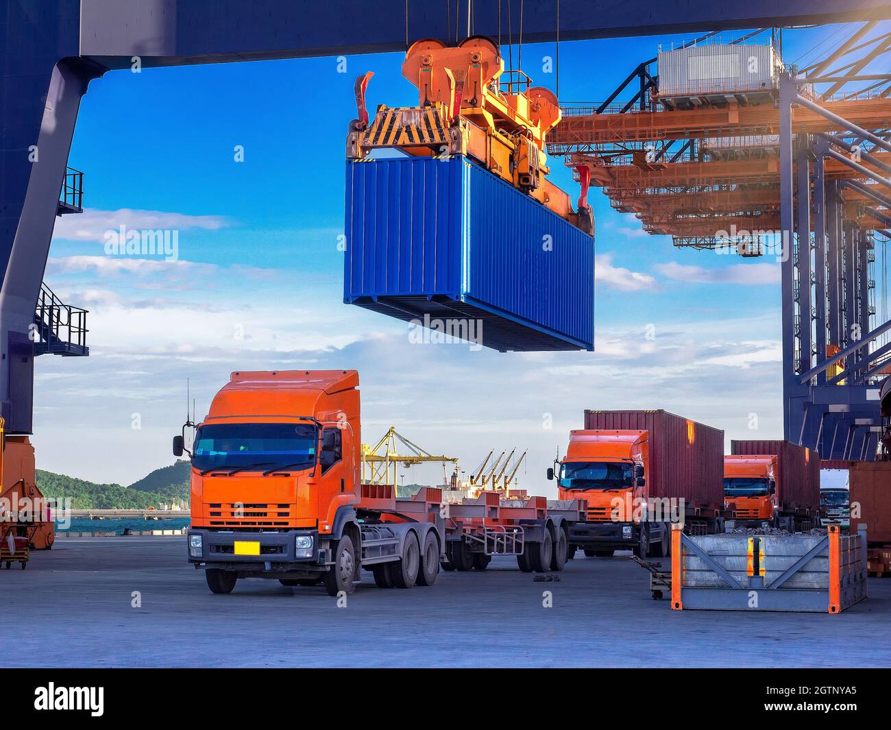 Onboard container ship hi-res stock photography and images - Alamy