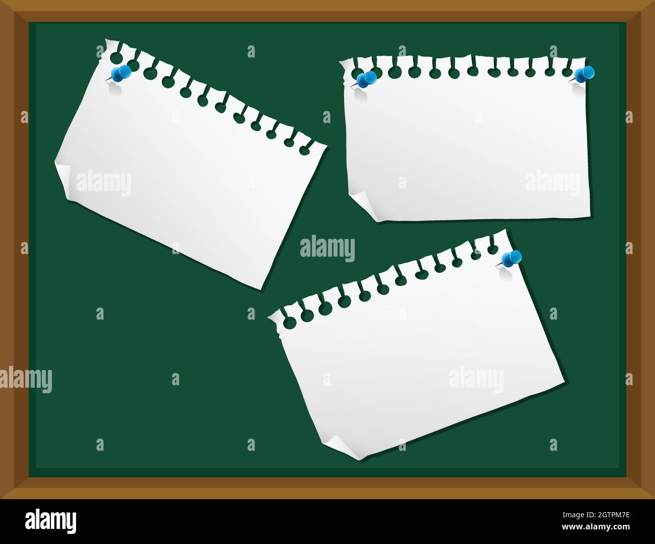 Note on back Stock Vector Images - Alamy