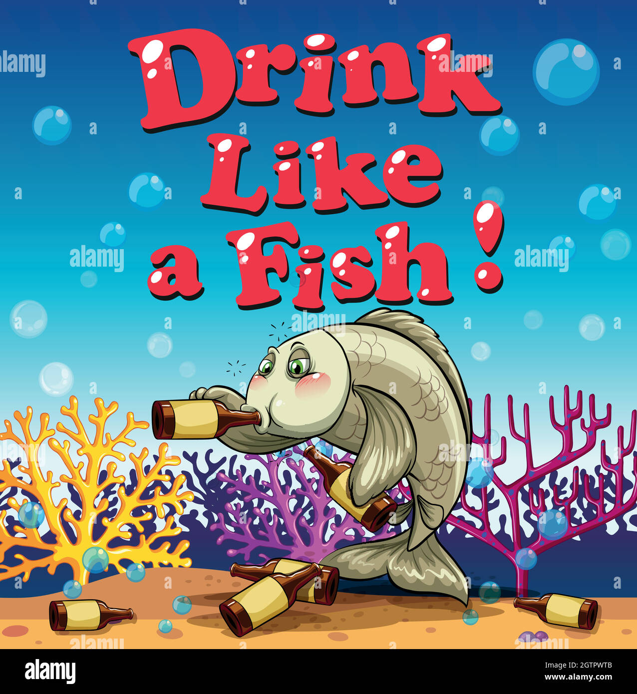 Drink like a Fish картинка. Drink like a Fish. I like to be a fish