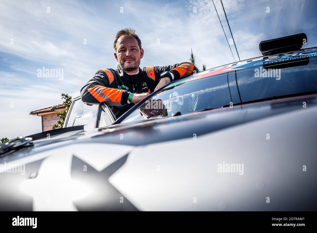 Alexey ARNAUTOV (RUS), SAINTELOC JUNIOR TEAM, citroen C3, portrait during the 2021 FIA ERC Rallye Serras de Fafe e Felgueiras, 6th round of the 2021 FIA European Rally Championship, from October 1 to 3, 2021 in Fafe, Portugal - Photo Grégory Lenormand / DPPI Stock Photo