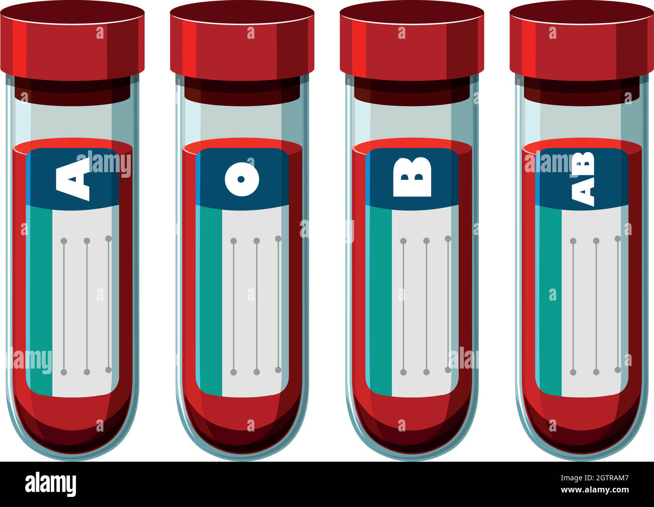 Blood type test illustration hires stock photography and images Alamy