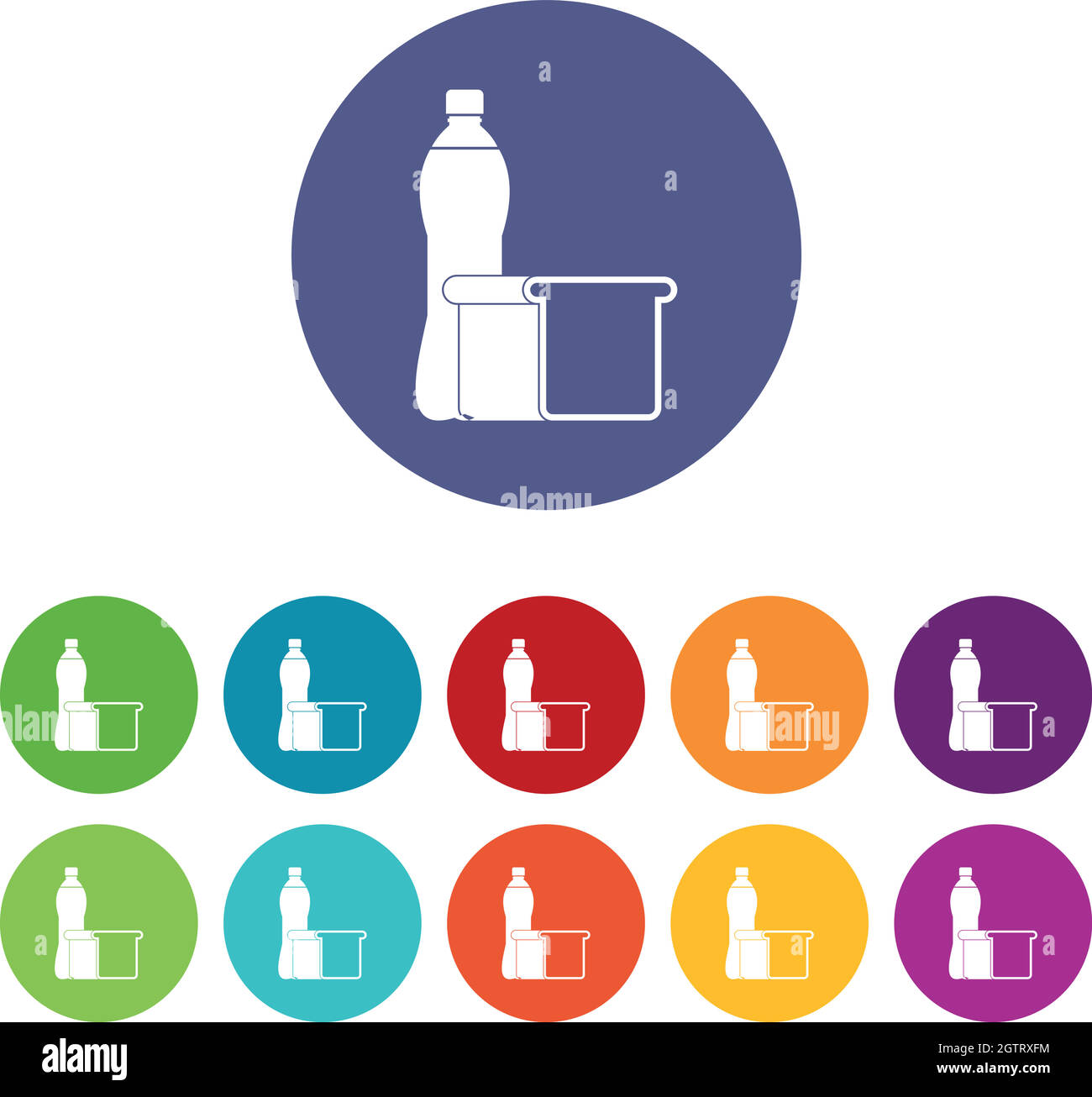 Food set icons Stock Vector Image & Art - Alamy