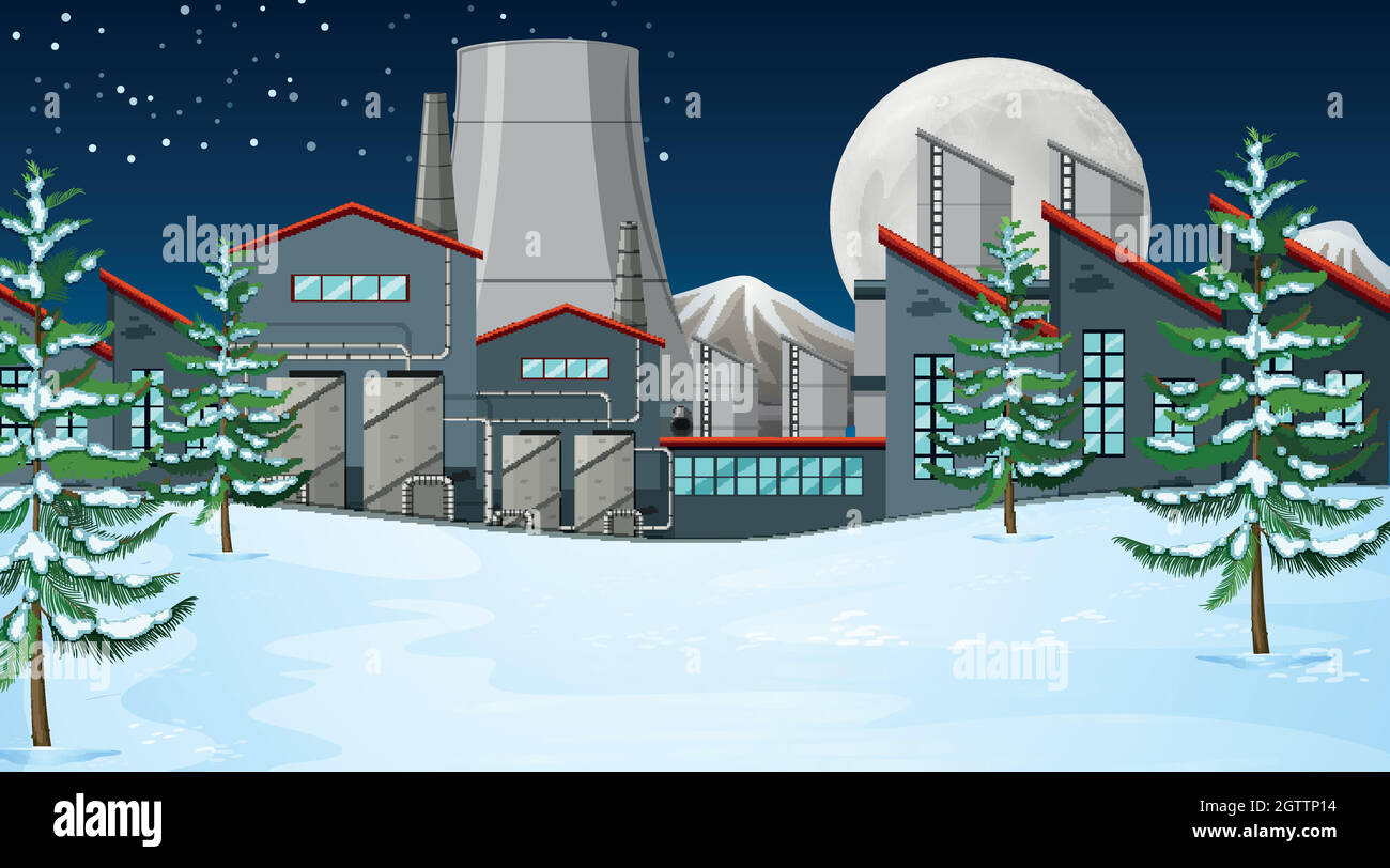 In snow with Stock Vector Images Alamy