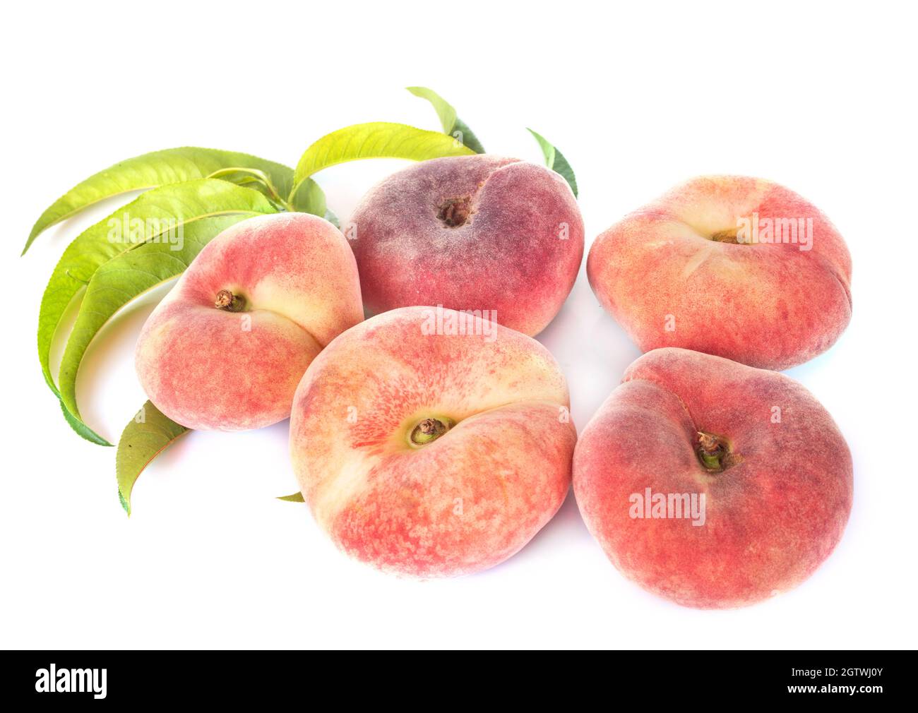 Close-up Of Apples On White Background Stock Photo