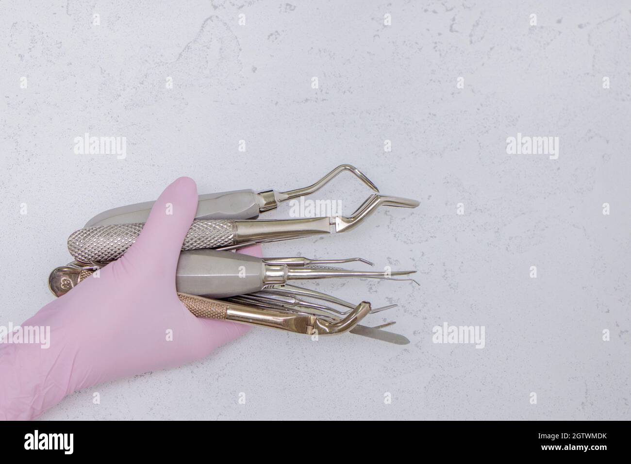 Professional dental instruments in a dental clinic Stock Photo Alamy
