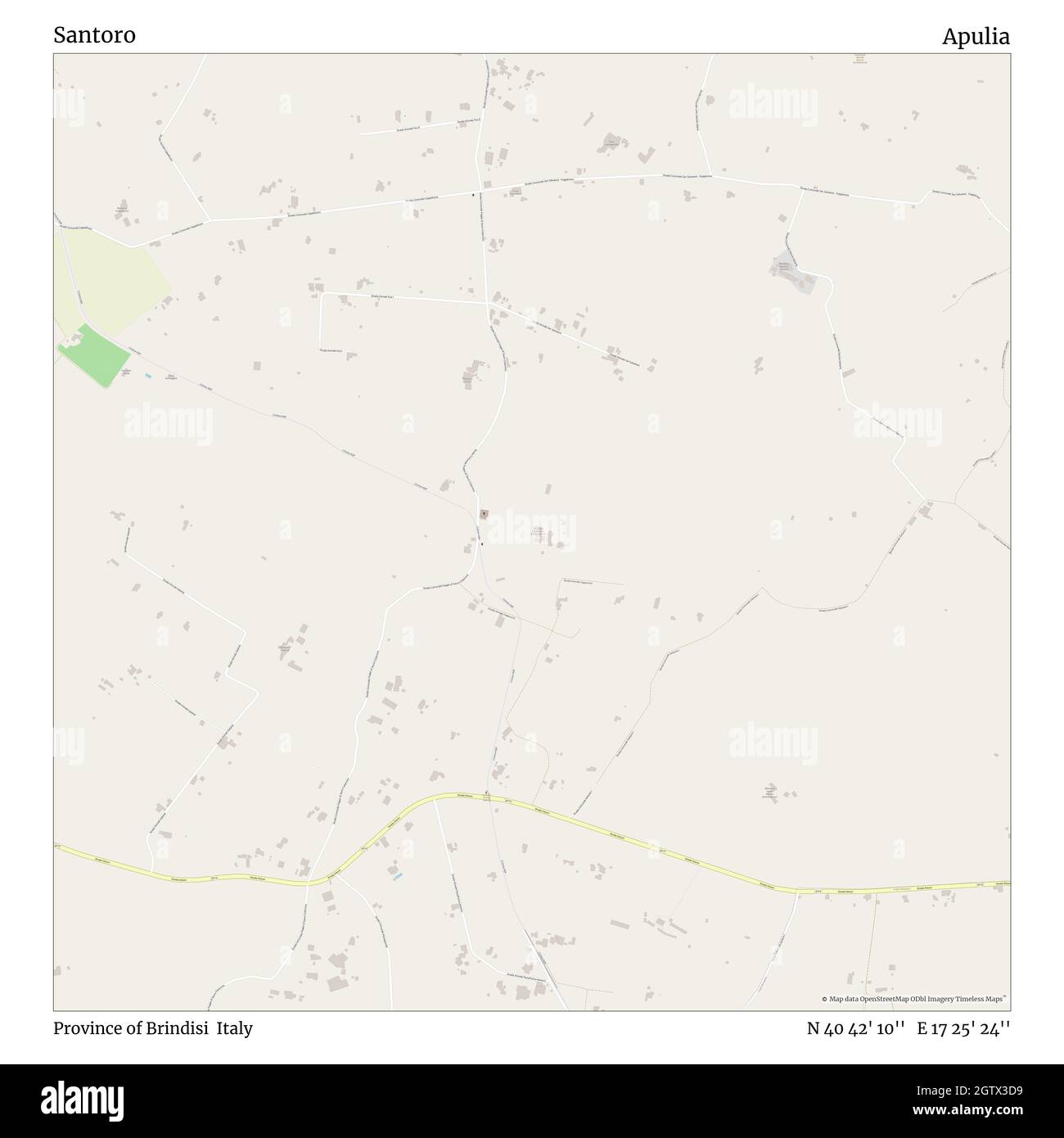 Santoro, Province of Brindisi, Italy, Apulia, N 40 42' 10'', E 17 25