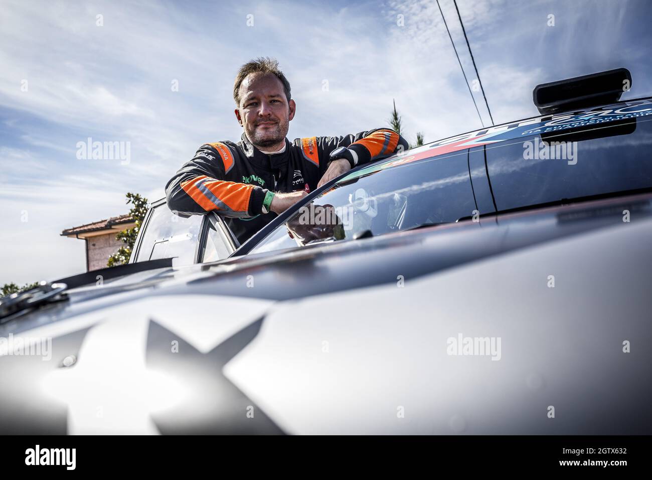 Alexey ARNAUTOV (RUS), SAINTELOC JUNIOR TEAM, citroen C3, portrait during the 2021 FIA ERC Rallye Serras de Fafe e Felgueiras, 6th round of the 2021 FIA European Rally Championship, from October 1 to 3, 2021 in Fafe, Portugal - Photo: Gregory Lenormand/DPPI/LiveMedia Stock Photo
