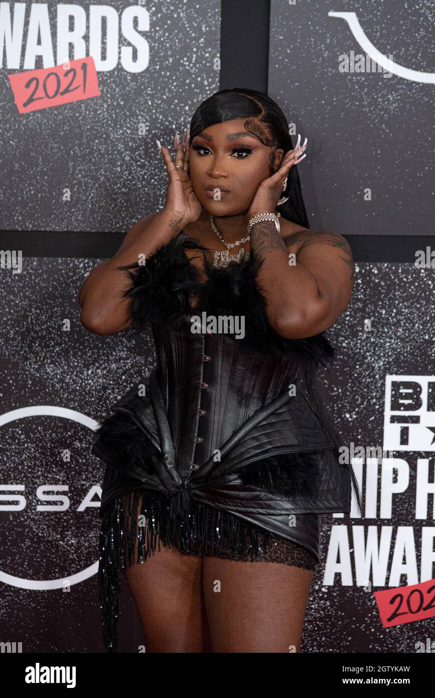 Atlanta, United States. 01st Oct, 2021. Erica Banks on the Red Carpet