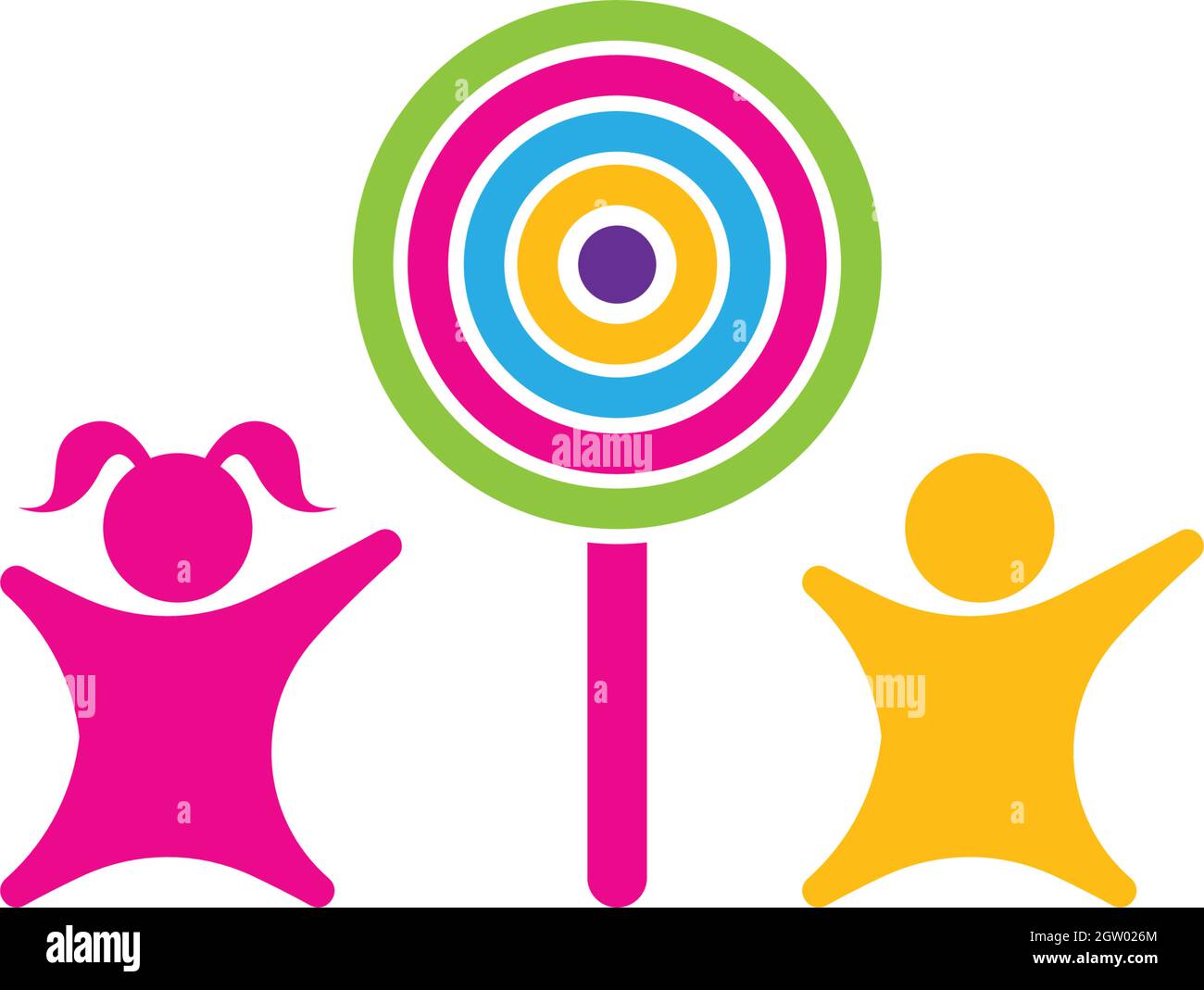 kids play logo vector template Stock Vector Image & Art - Alamy
