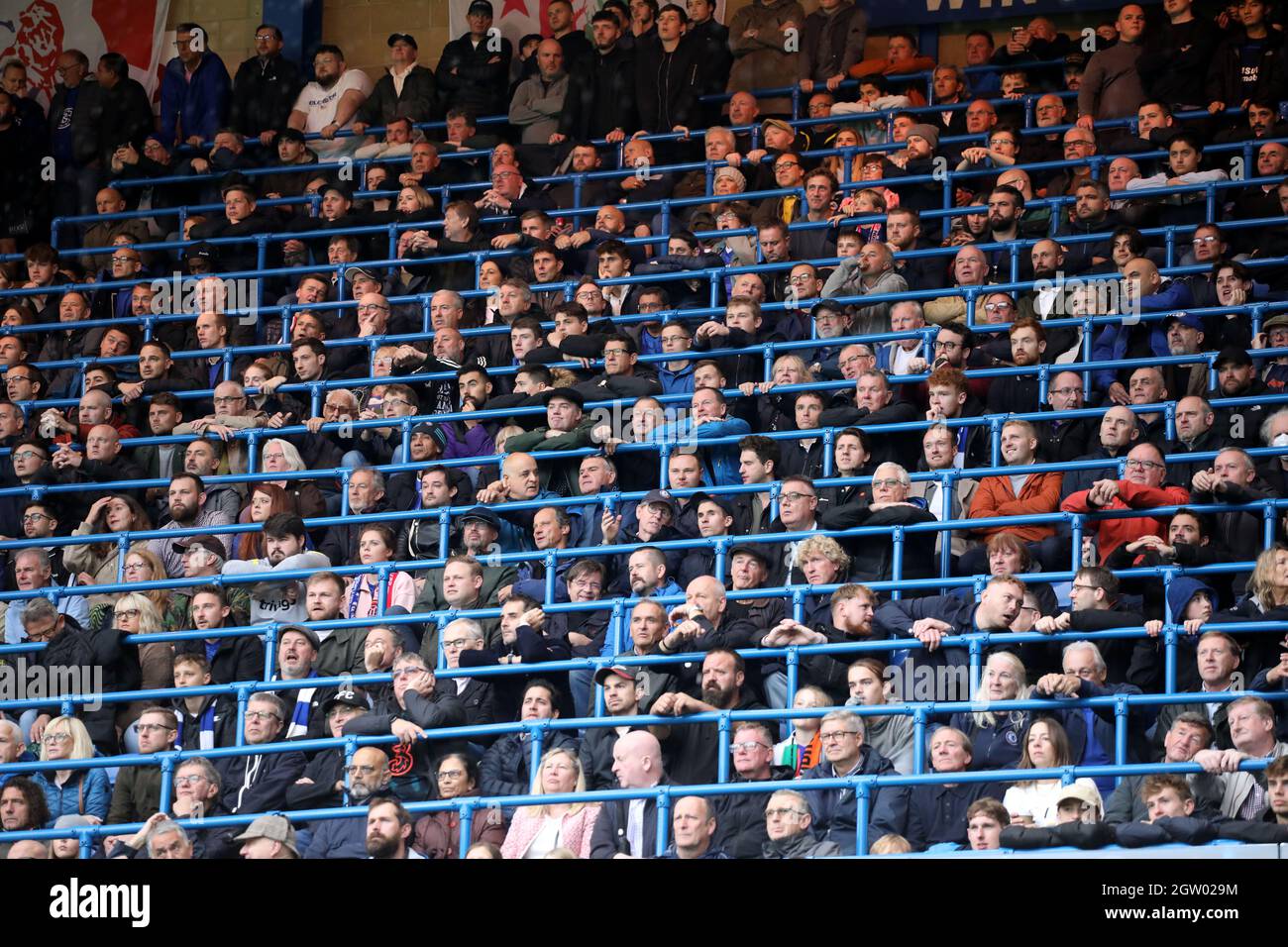 'stamford bridge' chelsea seating hires stock photography and images