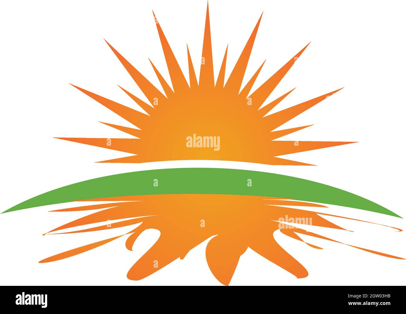sun ilustration logo vector icon template Stock Vector Image & Art - Alamy