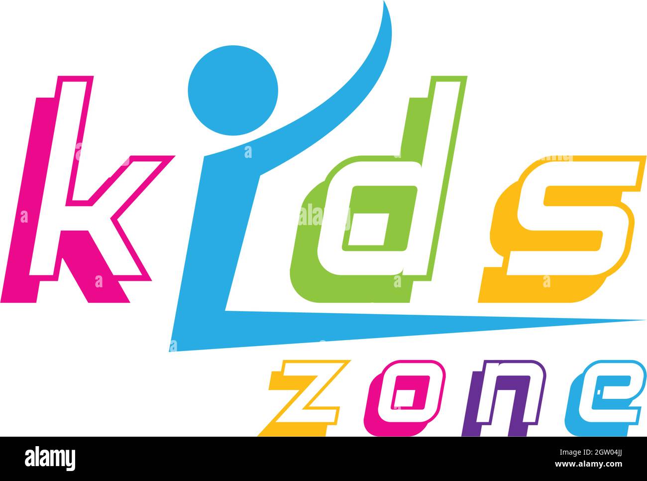 kids play logo vector template Stock Vector Image & Art - Alamy