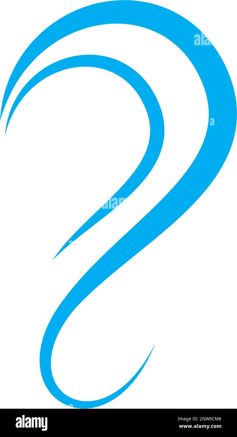 Hearing Logo Template vector icon design Stock Vector