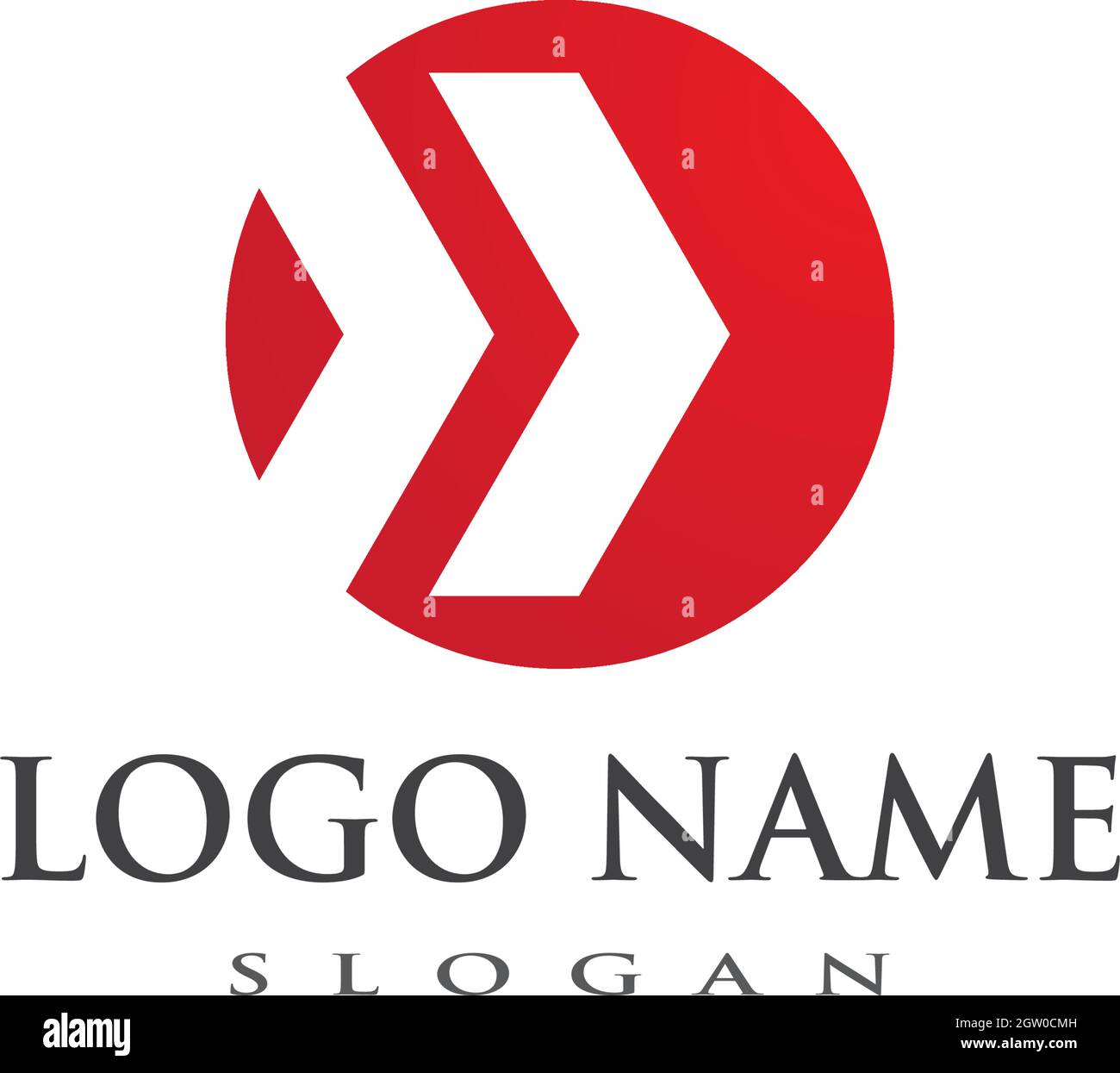 Arrow vector illustration icon Logo Template design Stock Vector Image ...