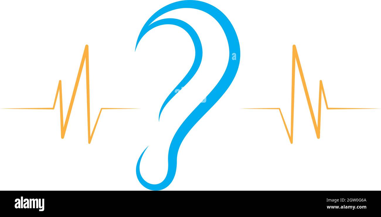 Hearing Logo Template vector icon design Stock Vector