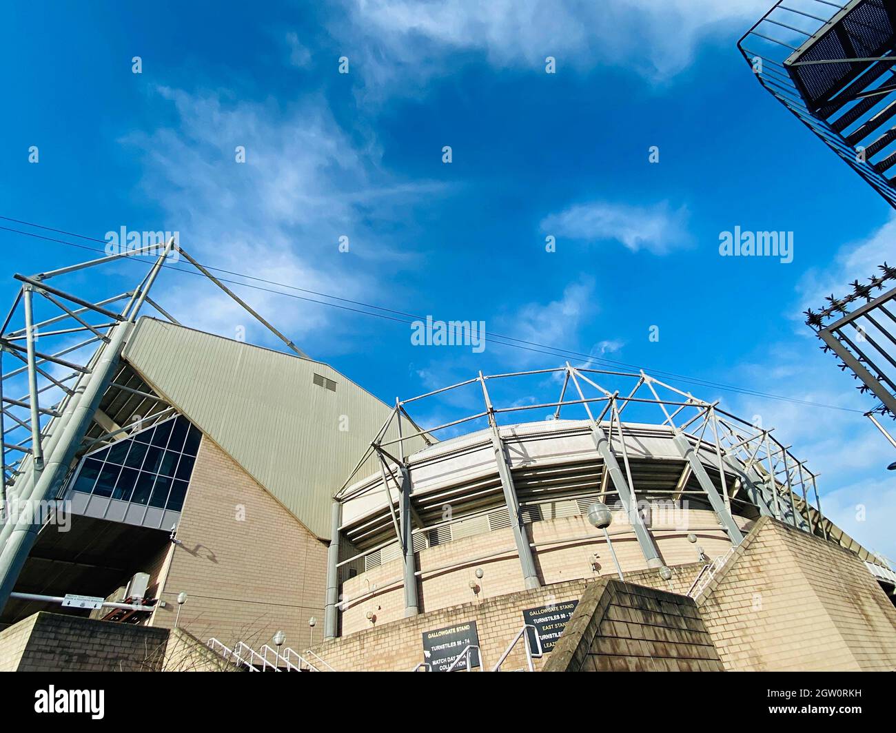 St james stadium exterior hires stock photography and images Alamy