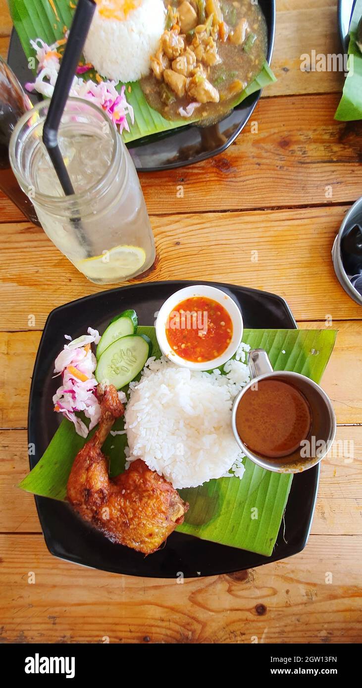 Nasi lemak bamboo semenyih