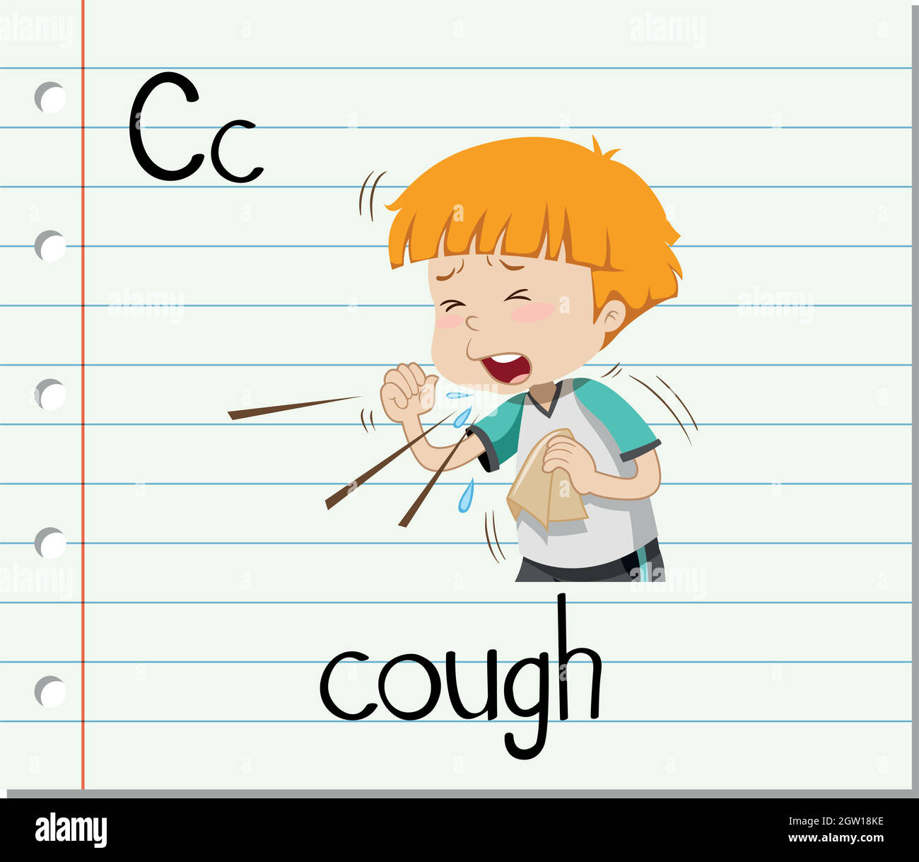 Illustration boy letter Stock Vector Images - Alamy