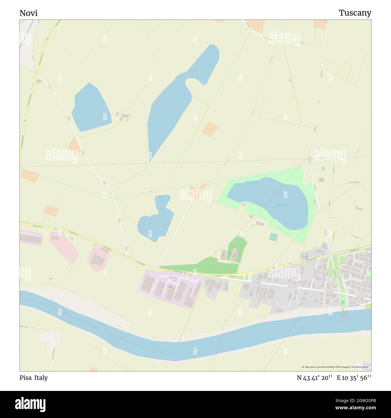 Schematic map of Vojvodina with important names of localities and