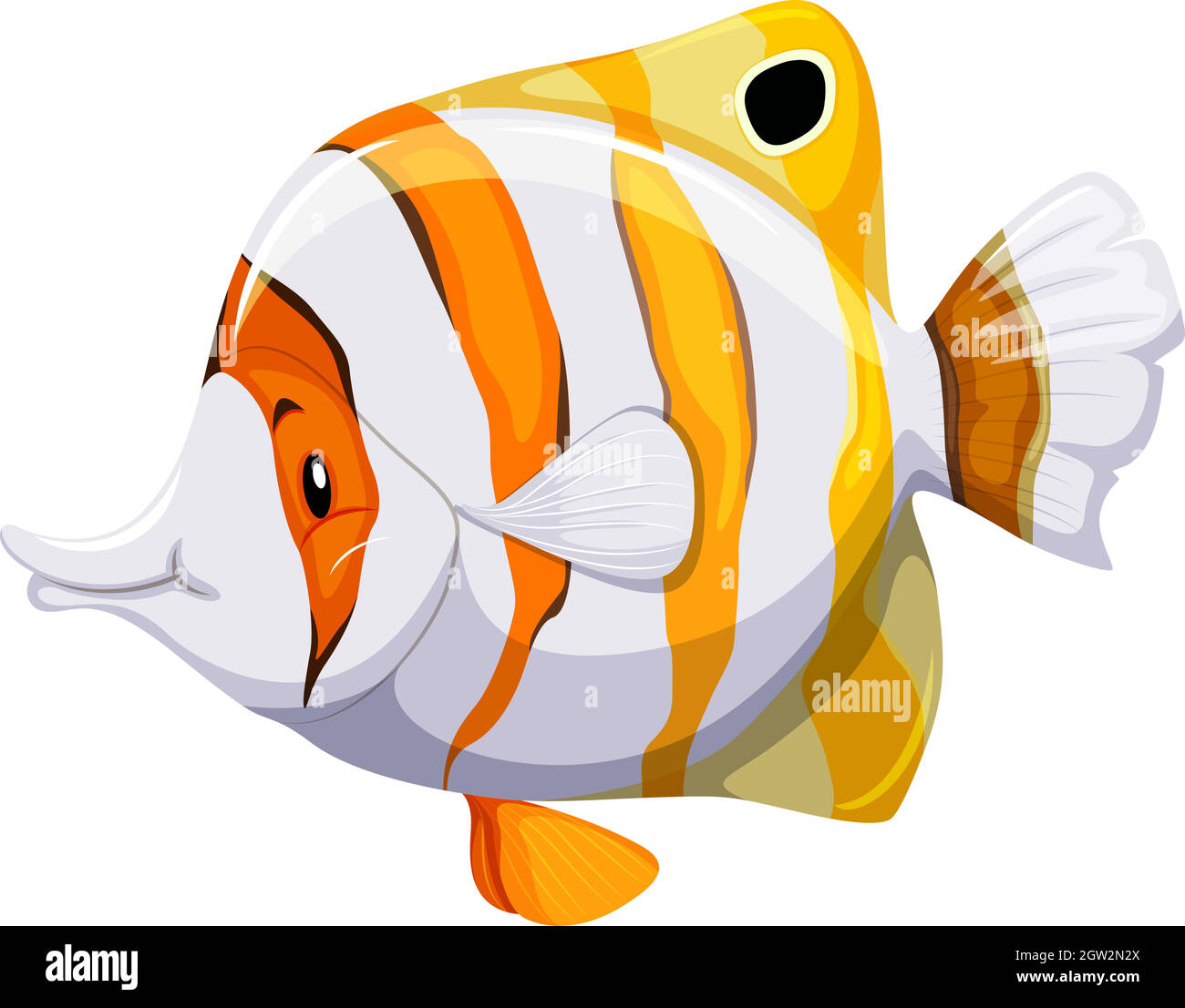 A fish Stock Vector