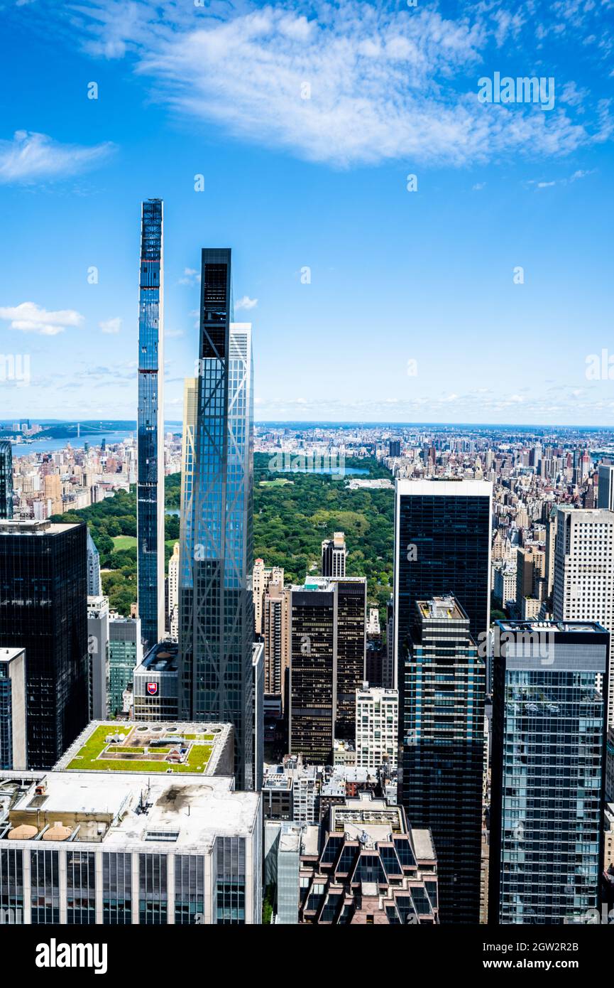 New York City buildings Stock Photo