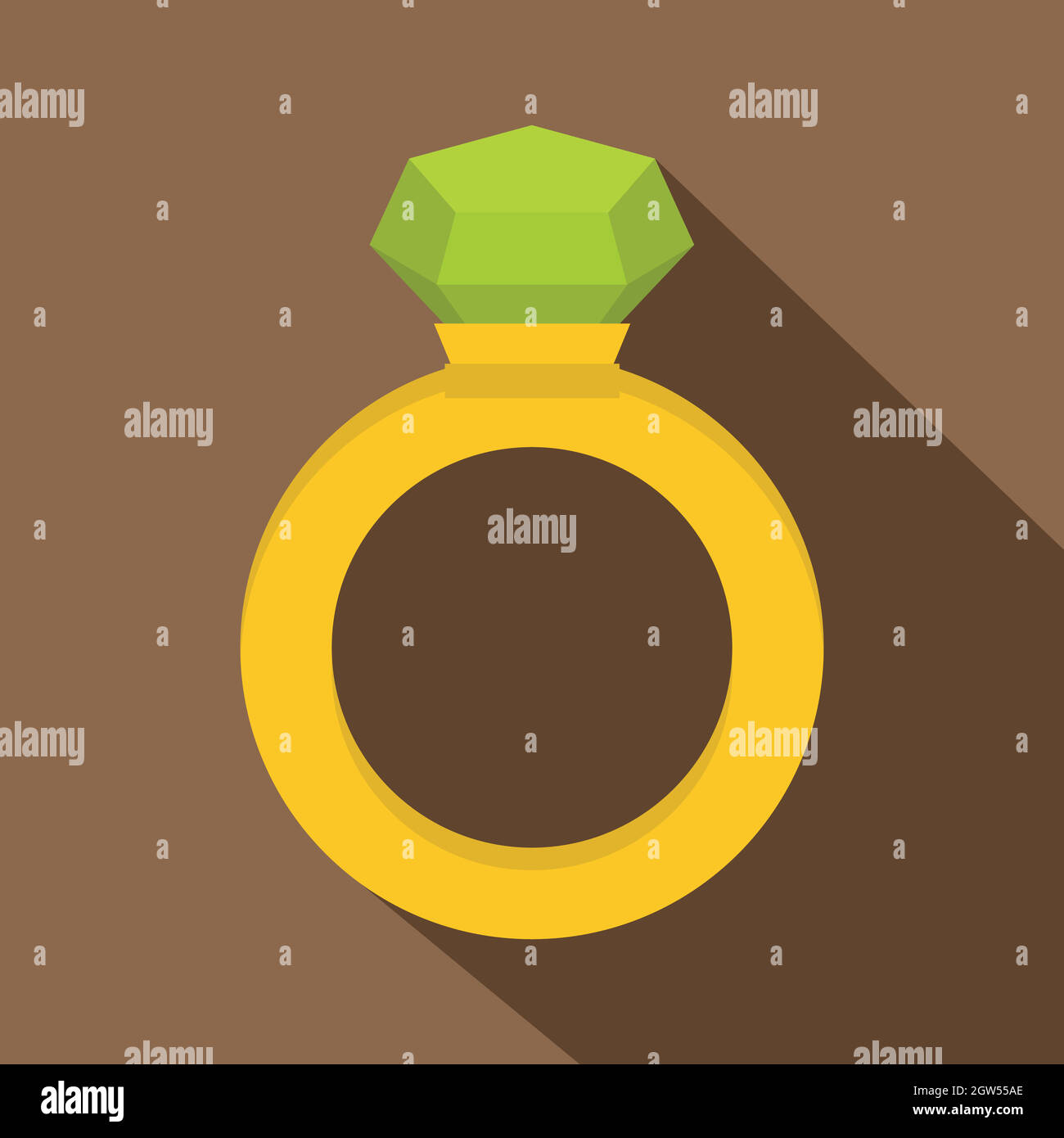 Set Icons Rings Gold Gems Isolated Stock Illustration - Illustration of  flat, elegance: 83022865