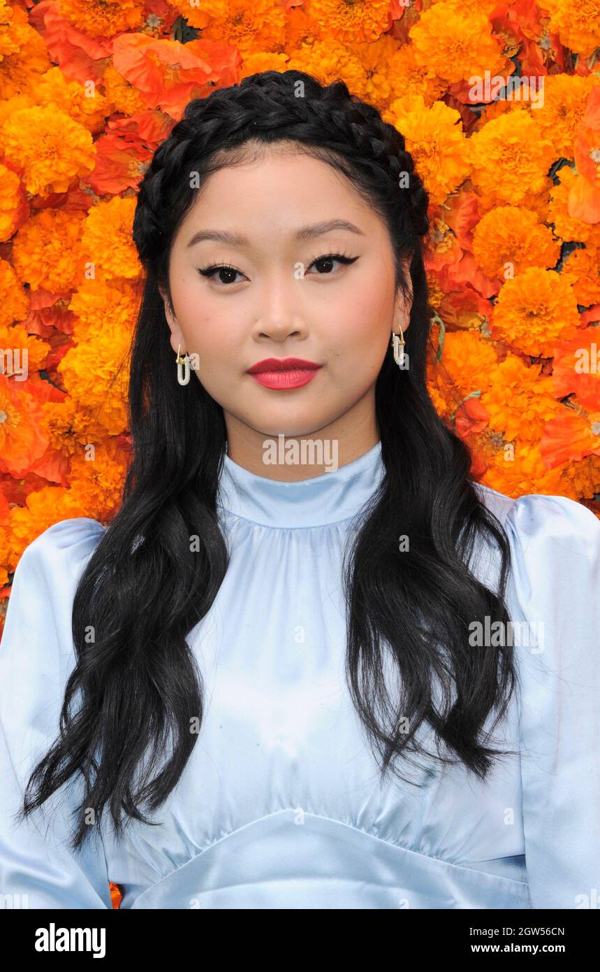 Pacific Palisades, CA. 2nd Oct, 2021. Lana Condor at arrivals for Veuve