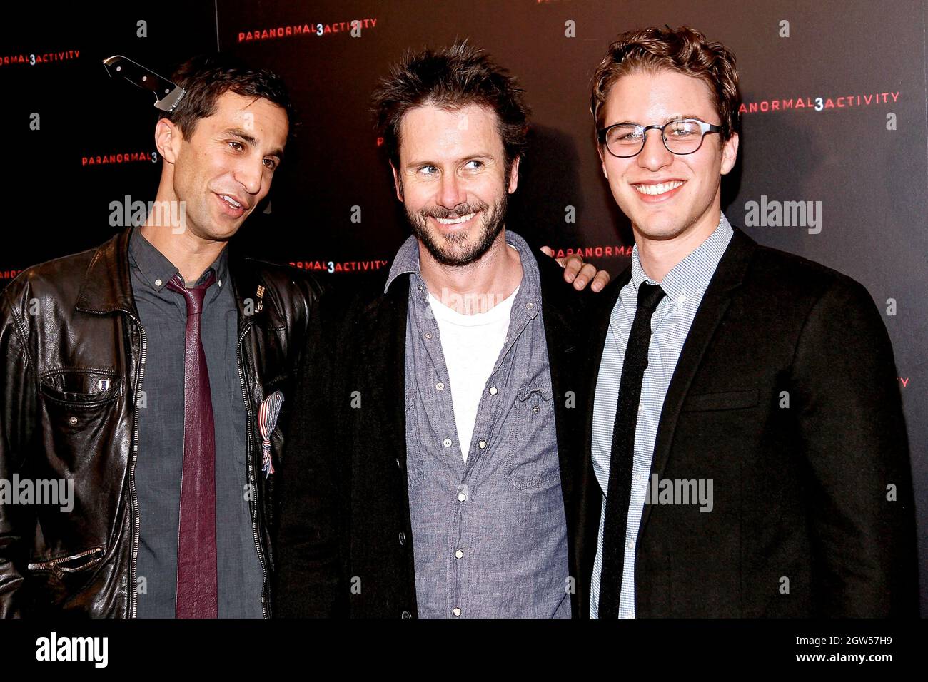 New York, NY, USA. 18 October, 2011. Co-director, Ariel Schulman, Josh ...