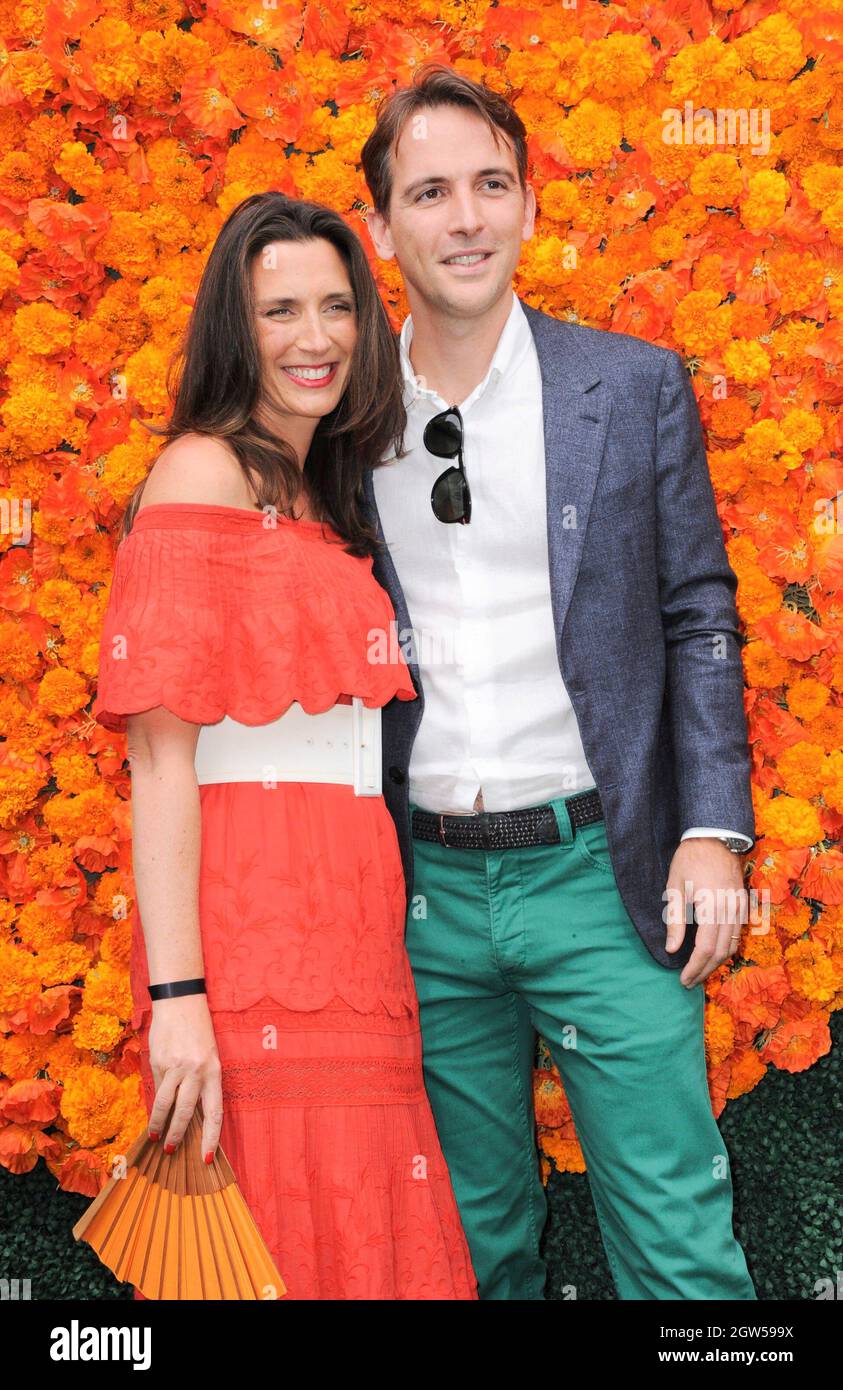 Pacific Palisades, CA. 2nd Oct, 2021. Anne-Sophie Stock, Jean-Baptiste  Stock at arrivals for Veuve Clicquot Polo Classic, Will Rogers State  Historic Park, Pacific Palisades, CA October 2, 2021. Credit: Elizabeth  Goodenough/Everett Collection/Alamy