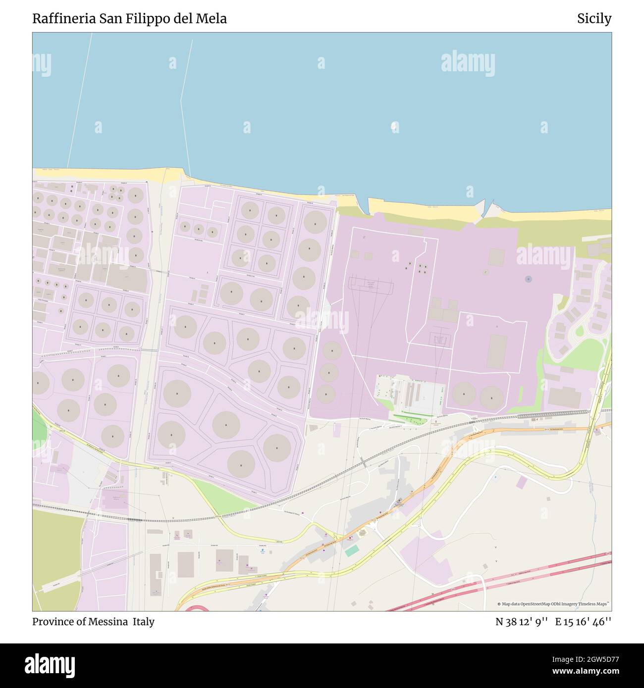 Raffineria san filippo del mela hires stock photography and images Alamy