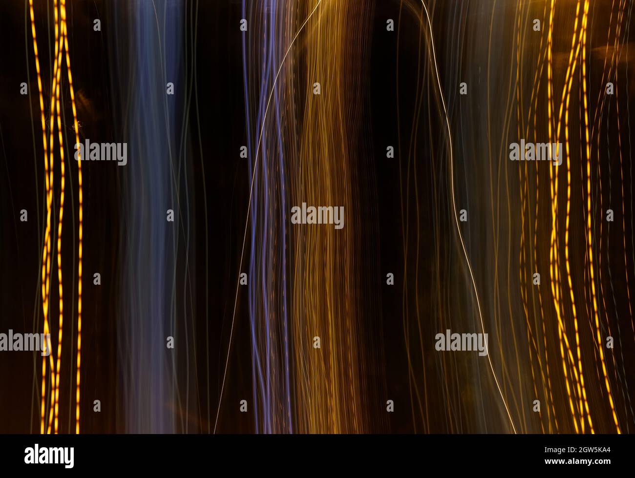 Neon glowing wave lines, magic energy space light concept, abstract ...
