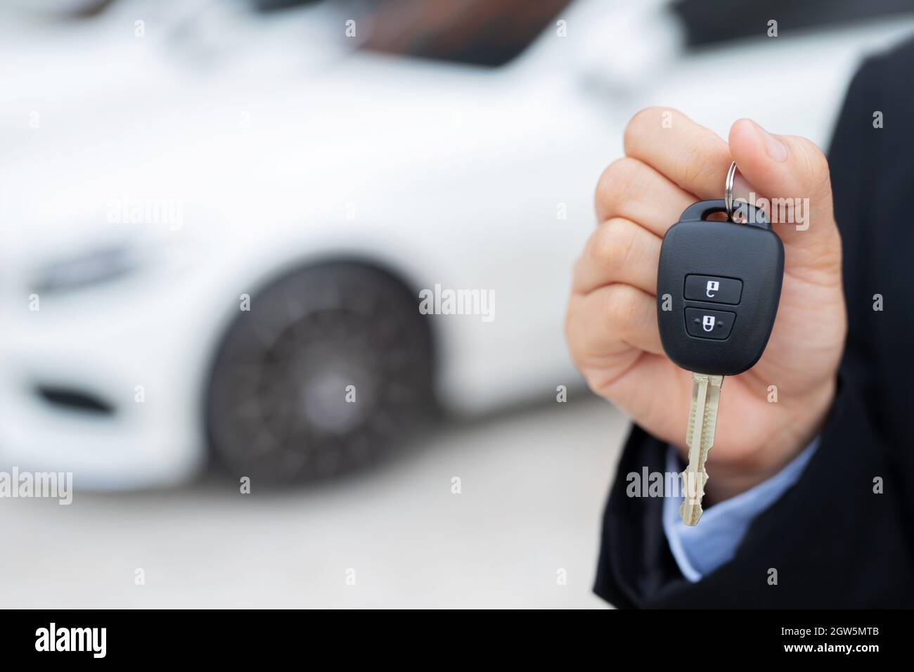 Car Keys With Antitheft Alarm Stock Photo Alamy