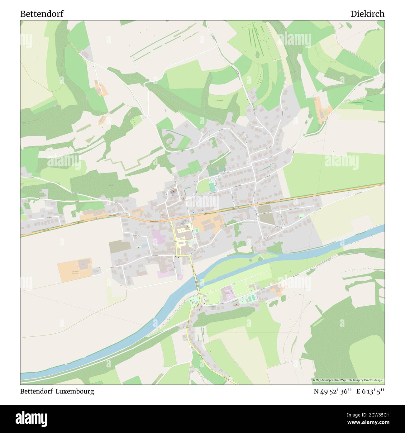 Map of bettendorf Cut Out Stock Images & Pictures Alamy
