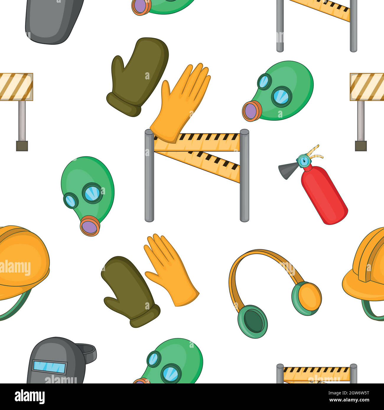 Building tools pattern, cartoon style Stock Vector Image & Art - Alamy