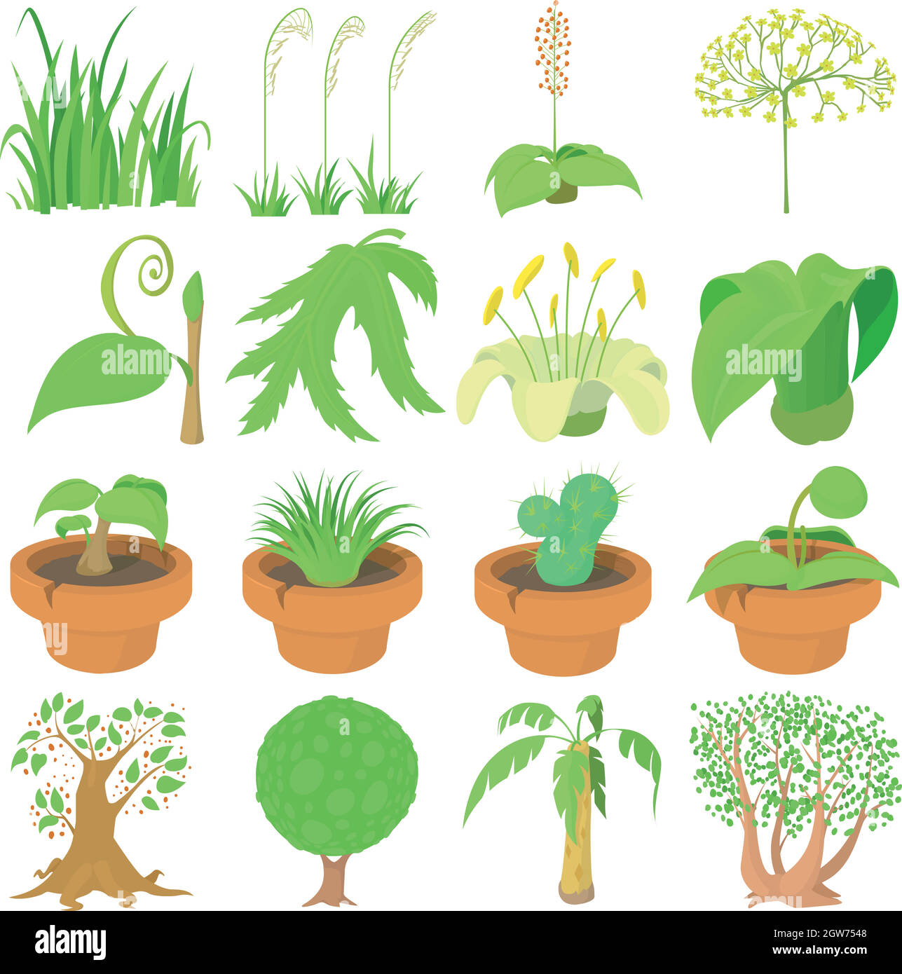 Set recycle symbols icons Stock Vector Images Alamy