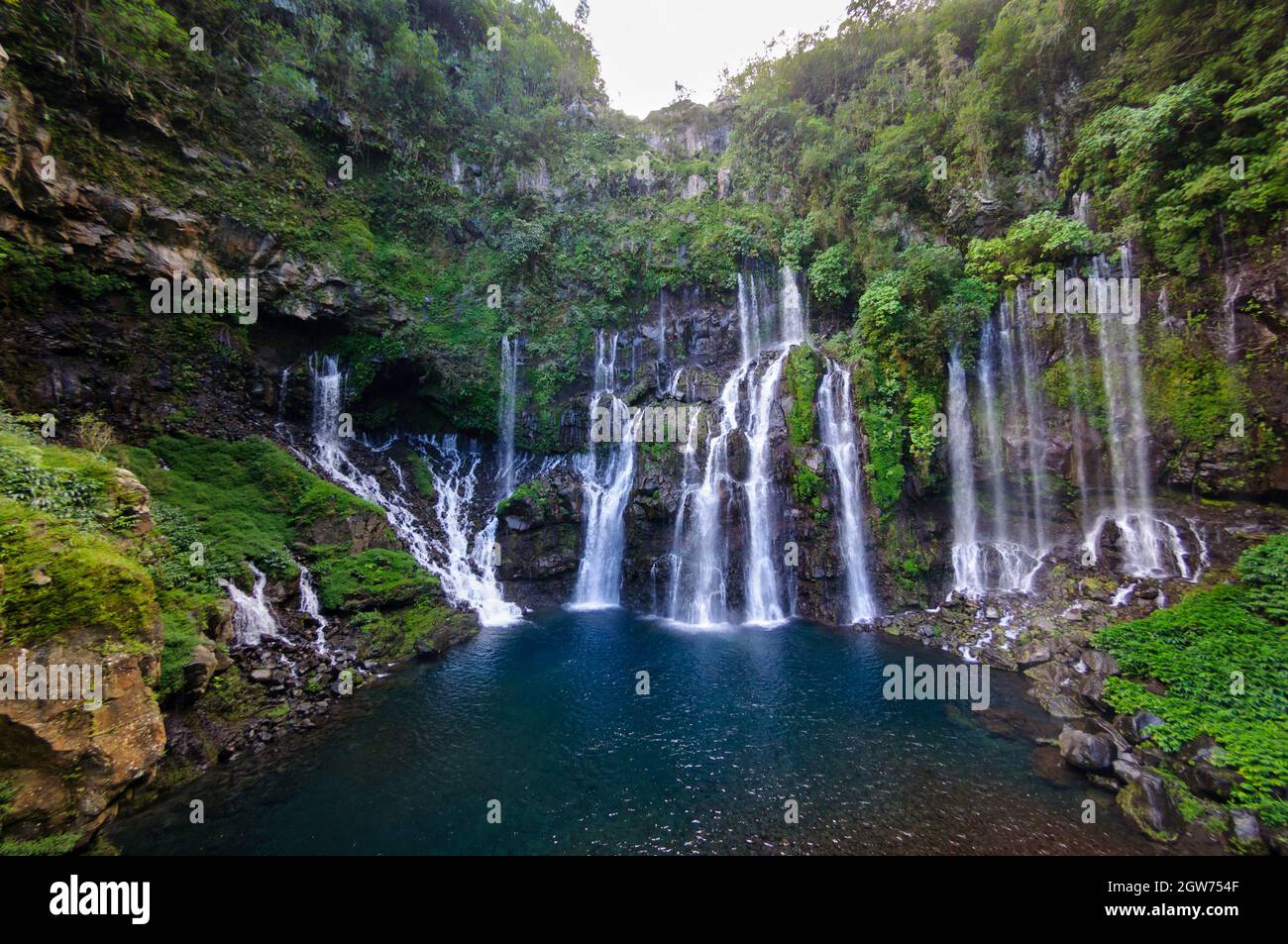 Reunion island waterfall hi-res stock photography and images - Alamy
