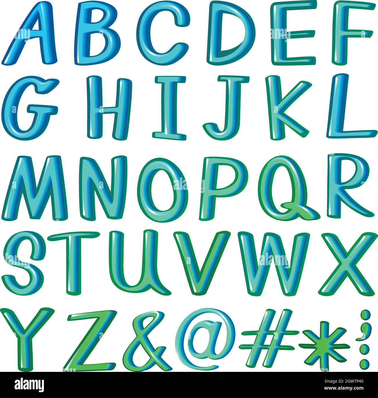 Alphabets chart hi-res stock photography and images - Alamy