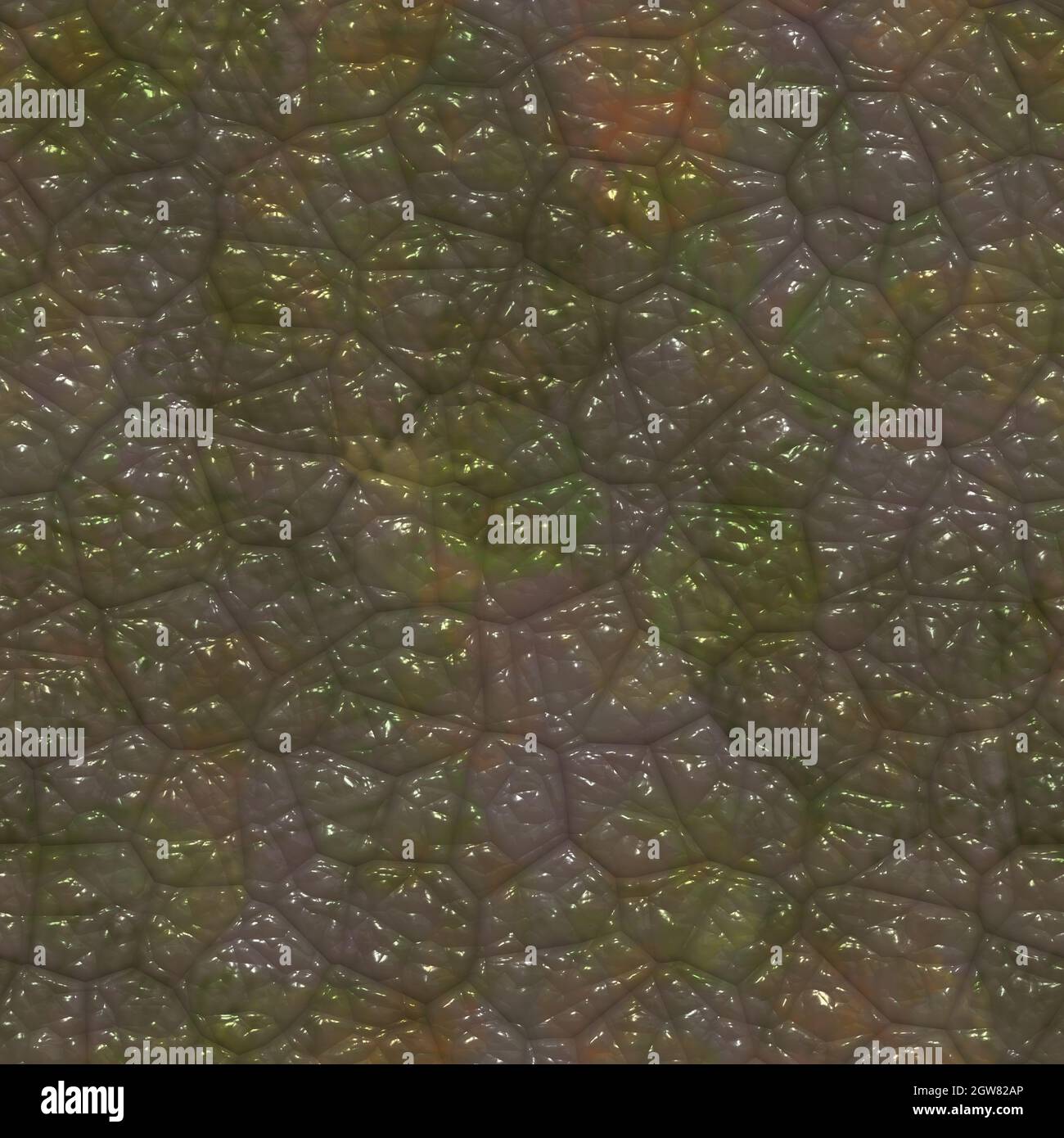 Close up macro of mouldy rotting skin texture seamless tile 3D illustration texture Stock Photo