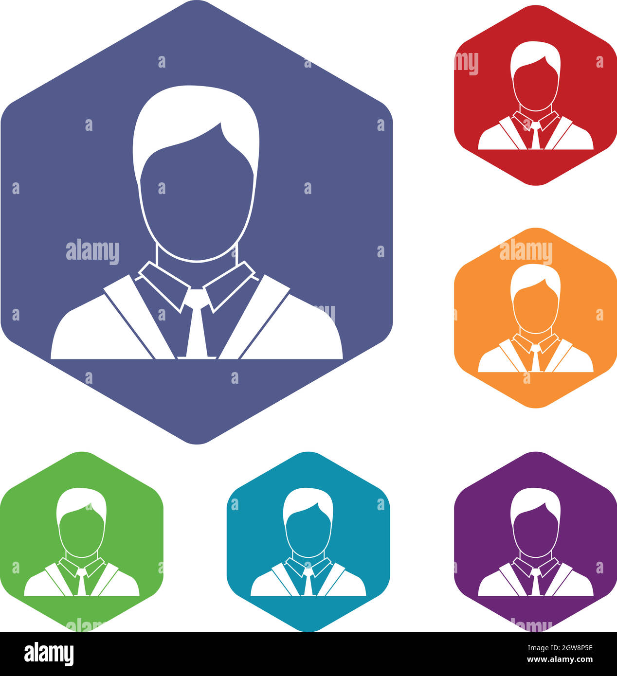 Manager in business suit Stock Vector Images Alamy