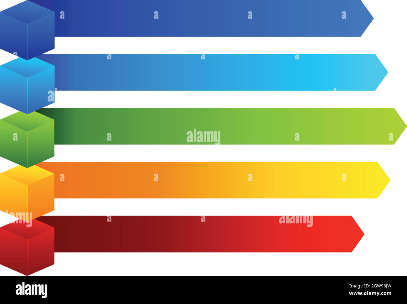 A Colourful Information Chart Stock Vector