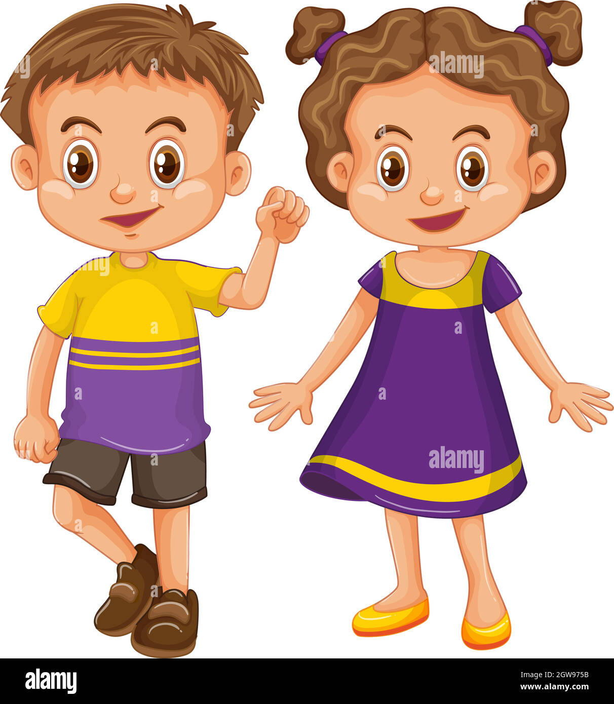 Purple Costume Stock Vector Images Alamy