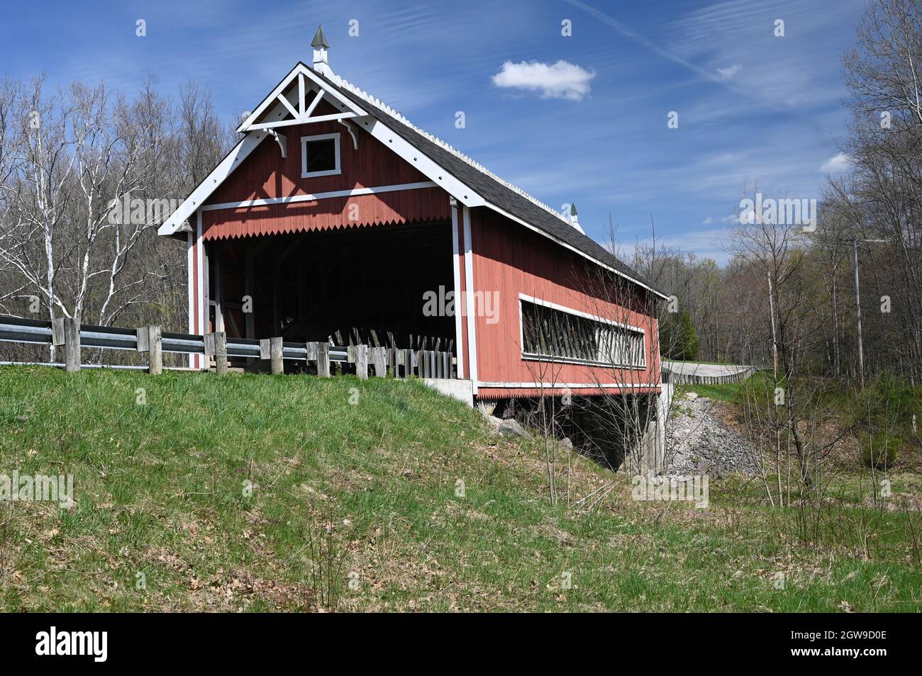 THE COVERED BRIDGES OF ASHTABULA COUNTY, OHIO...THE NETCHER ROAD BRIDGE