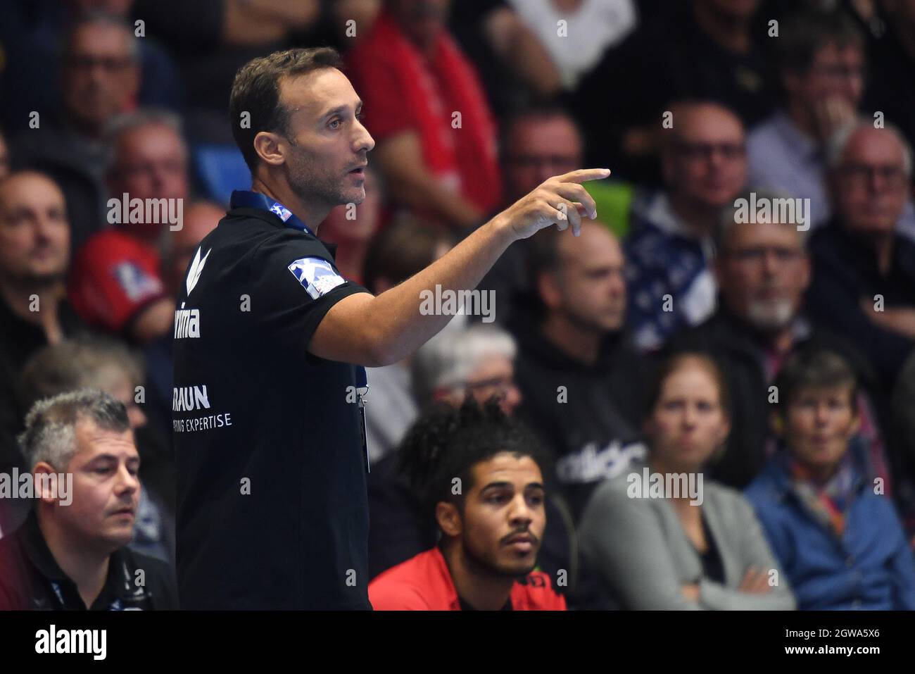 Kassel, Germany. 30th Sep, 2021. Handball: Bundesliga, MT Melsungen ...